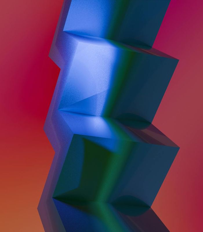 Abstract digital representation of clear focus and comfort